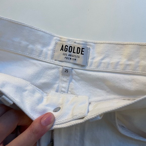 AGOLDE Dee Vintage High-Rise Shorts - Picture 2 of 4